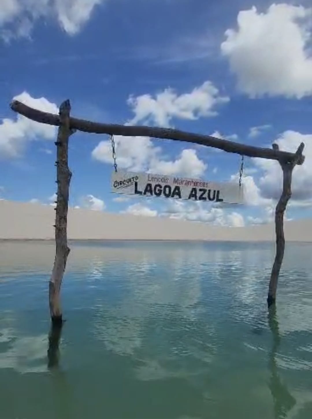 Lagoa Azul — Lençóis Maranhenses